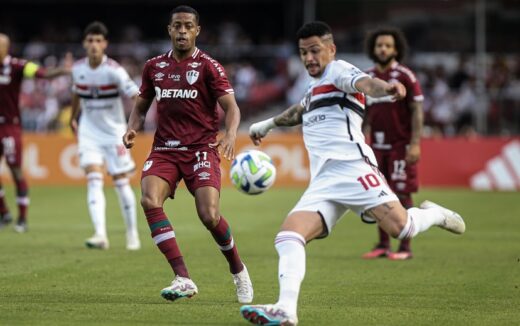 Fluminense é dominado pelo São Paulo e perde por 1 a 0 