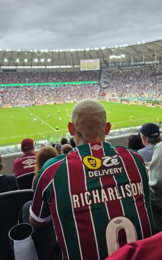 Richarlison assiste à Fluminense 2 x 0 Internacional / Foto: Fluminense FC