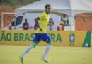 Kauã Elias marca nos dois amistosos da Seleção Brasileira Sub-17
