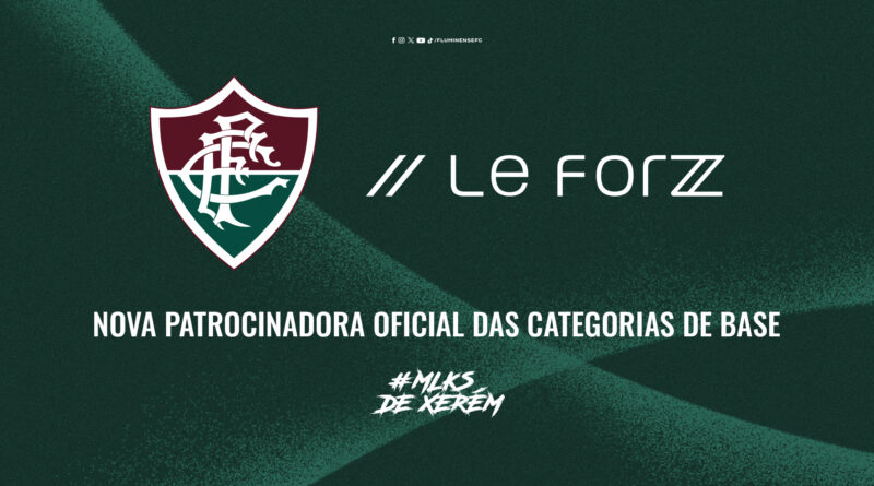 Le Forzz é a nova patrocinadora das categorias de base do Fluminense