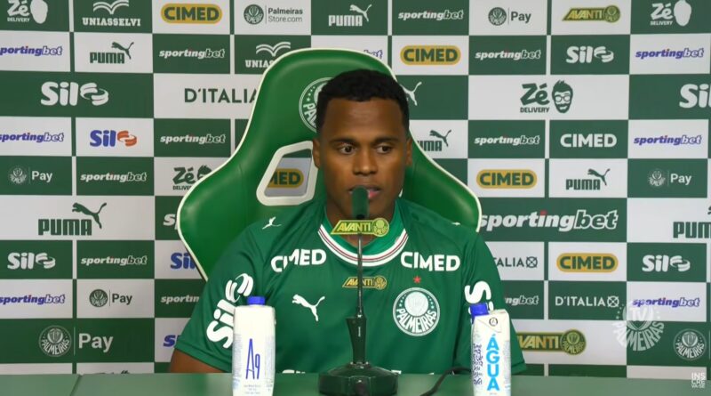Arias explica opção pelo Palmeiras e cita o Fluminense em coletiva: “O futebol é dinâmico e o Palmeiras ofereceu coisas que vejo importantes para a carreira”
