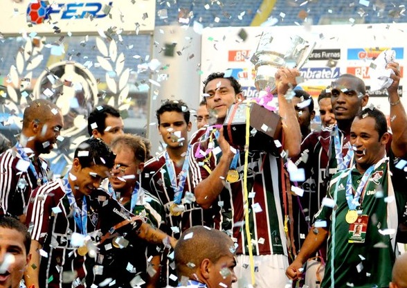 FLÚNEL DO TEMPO: O dia em que a dança de Fred exorcisou os fantasmas do Engenhão FLÚNEL DO TEMPO: O dia em que a dança de Fred exorcisou os fantasmas do Engenhão