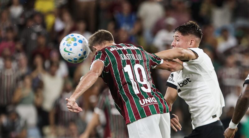 Castillo celebra primeiro gol pelo Fluminense: ‘Momento muito especial’