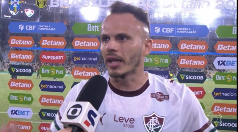 Renê lamenta derrota do Fluminense para o Vasco: “A gente está tendo muitas chances e não está fazendo”