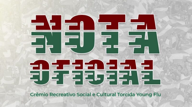 Young Flu divulga nota após protesto no CT do Fluminense