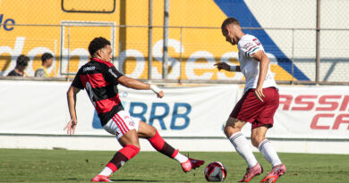 Fluminense perde para o Flamengo no Brasileirão sub-20