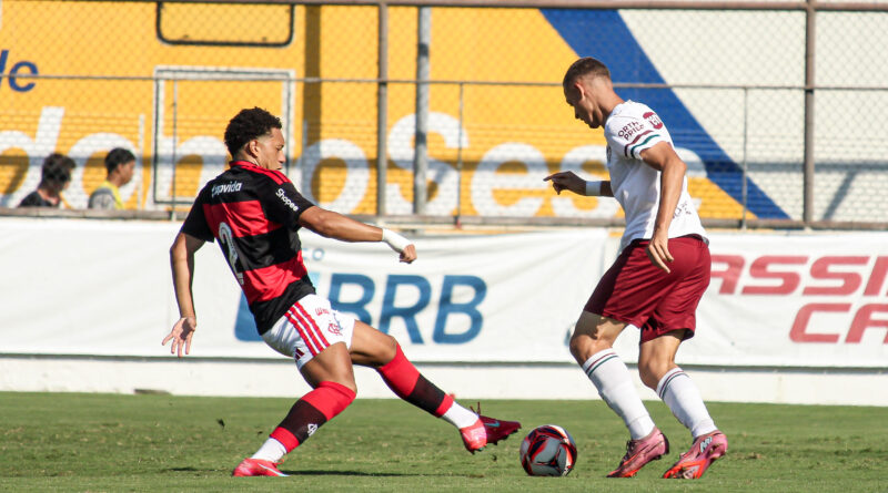 Fluminense perde para o Flamengo no Brasileirão sub-20