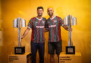 Dupla de zaga bicampeã brasileira, Gum e Leandro Euzébio visitam museu do Fluminense com sócios