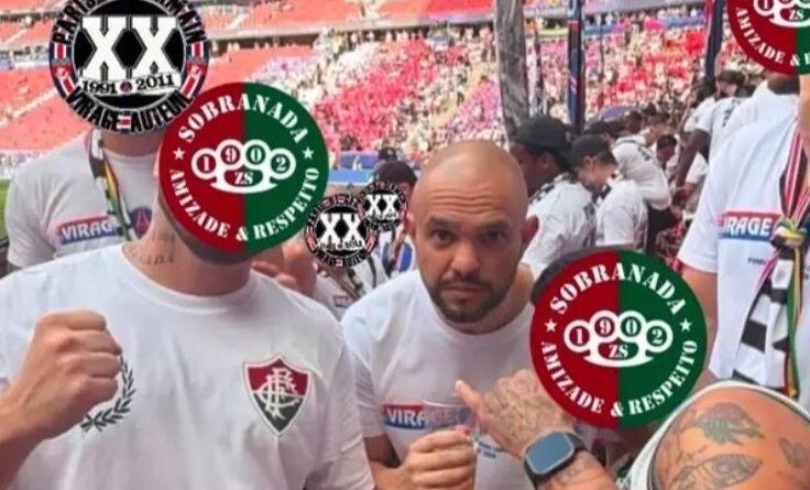 Presidente do Fluminense acompanha final da Champions League na torcida do PSG