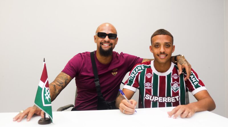Fluminense encaminha renovação de contrato com filho de Felipe Melo