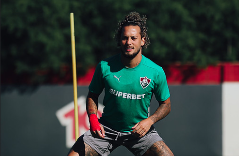 FALA, JOGADOR: Guga valoriza preparação do Flu e projeta duelo contra o Bragantino: “Temos que usar a nossa força”