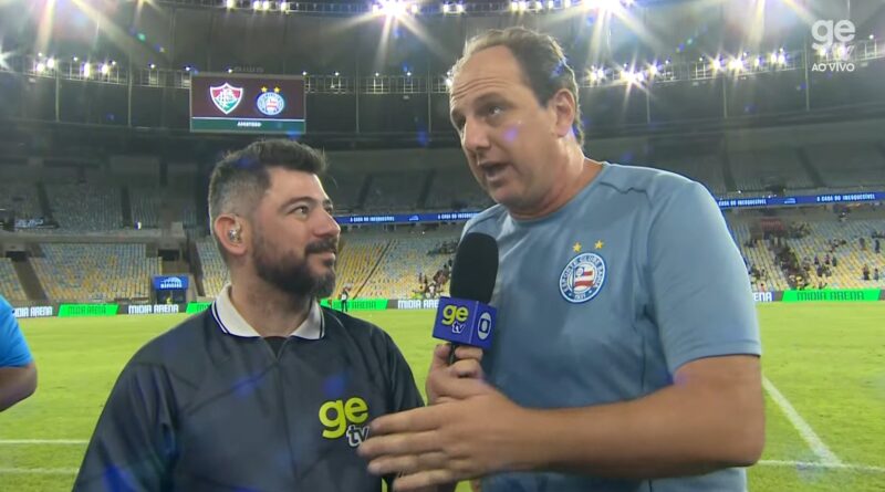 Rogério Ceni critica árbitro de amistoso no Maracanã e acusa favorecimento ao Fluminense