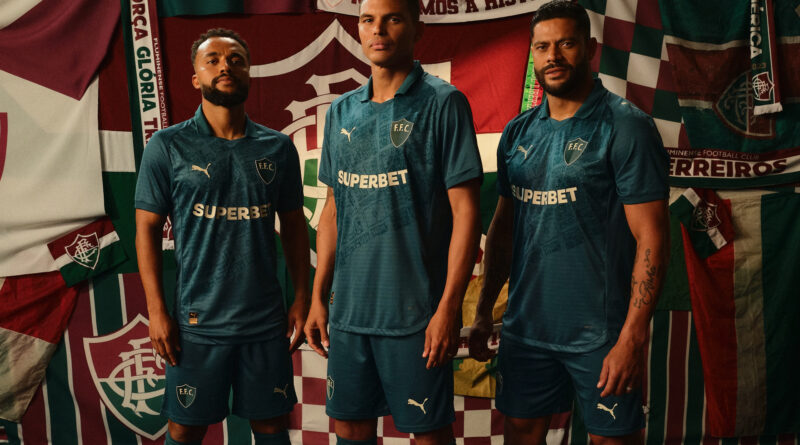 Fluminense estreia novo terceiro uniforme no jogo contra o Bahia nesta quarta no Maracanã
