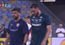 Freytes é substituído com dores contra o Bahia e liga o alerta para o jogo contra o Vasco pela Copa do Brasil