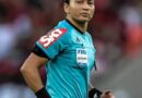 Edina Alves apita Grêmio x Fluminense, pela 20ª rodada do Brasileirão
