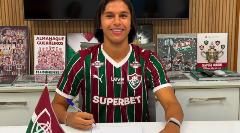 Fluminense renova contrato de promessa do sub-20 até 2029