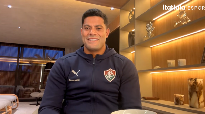 Hulk coloca Libertadores como grande sonho e mira título inédito pelo Fluminense