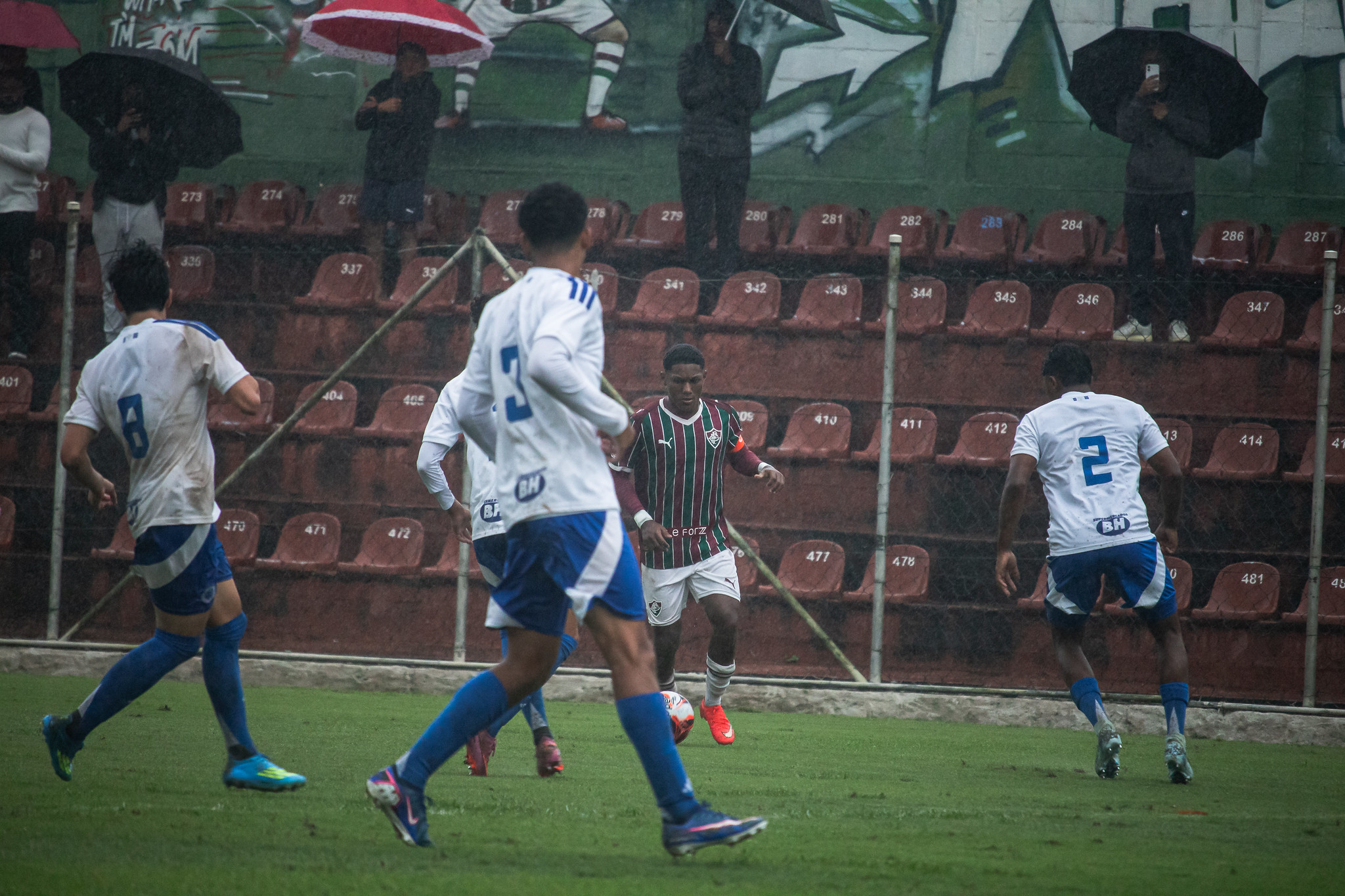 Fluminense perde para o Cruzeiro e vê distância para o líder Palmeiras aumentar no Brasileirão Sub-17