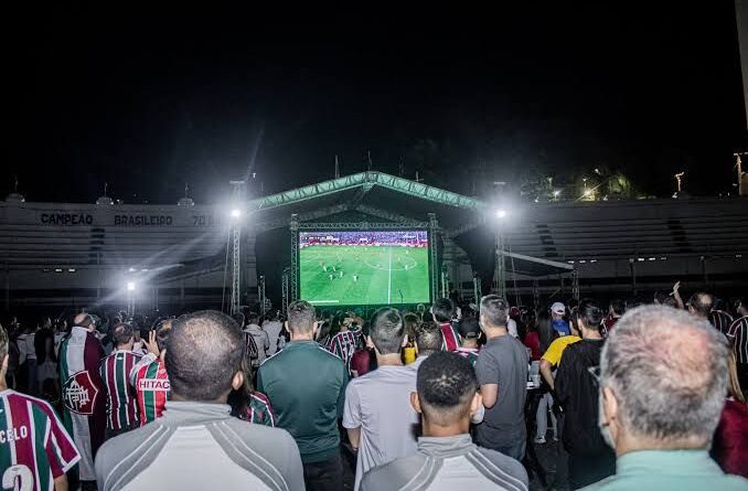 Fluminense disponibiliza telão em Laranjeiras para jogo contra o Platense pela Libertadores