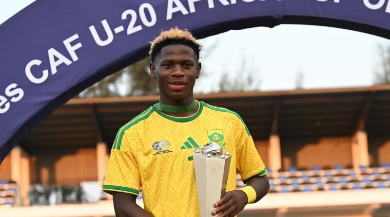 Jogador do Fluminense é campeão de torneio sub-20 pela África do Sul