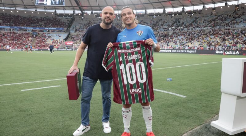 Canobbio completa 100 jogos com a camisa do Fluminense